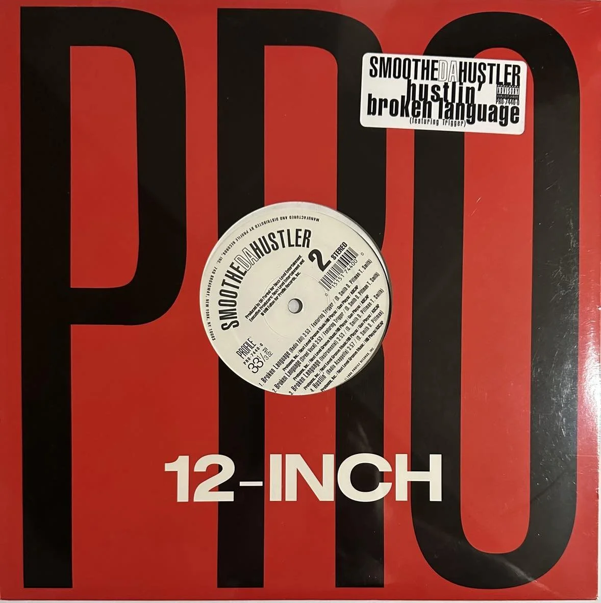【USオリ盤2LPレコード】Smoothe Da Hustler USオリ盤2LPレコード】Smoothe Da Hustler